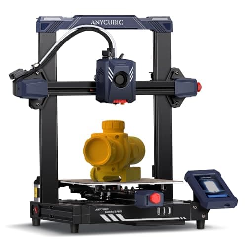 Anycubic Kobra 2 Pro Imprimante 3D, 500 mm/s 10X Plus Rapide d'Impression, Nivellement Auto LeviQ 2.0 Z-Offset Intelligent Imprimantes FDM, Axe X/Y Noyaux Métalliques Arbre, WiFi Cloud, 220*220*250mm