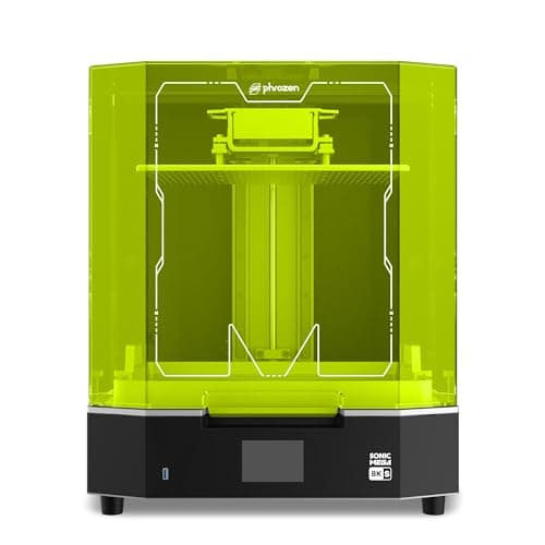 Phrozen Sonic Mega 8K S LCD/MSLA Resin 3D Printer, 43 µm High Resolution, 15 inch Mono LCD Screen, Fast Production Accurate Details, Large Printing Size L12.99xW7.28xH11.81 Printing Volume